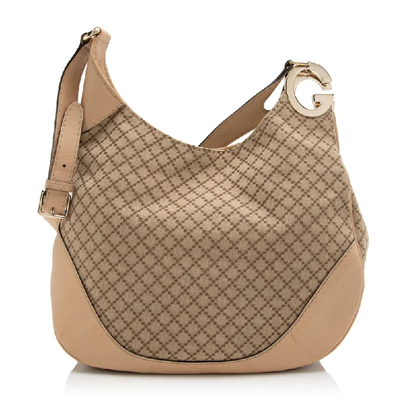 Ladies Gucci shoulder bags with a wide - width strapGucci Diamante Charlotte Medium Shoulder Bag