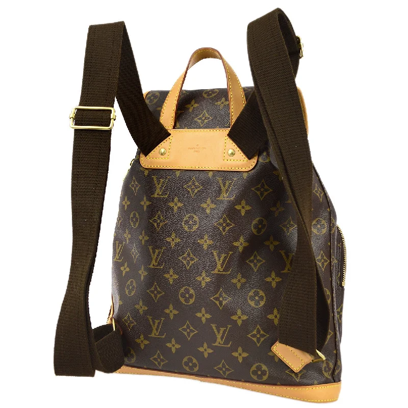 Louis Vuitton handbags with a beaded trim for a touch of glamourLouis Vuitton 2014 Monogram Sac A Dos Bosphore Backpack M40107