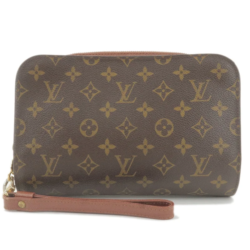 Louis Vuitton Twist bags with a crystal - embellished LV - turnlockLouis Vuitton Monogram Orsay Clutch Bag Pouch M51790