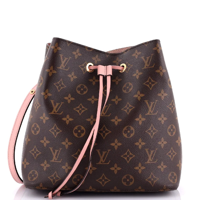 Prada handbags with a patent - leather finish for a shiny and sophisticated appearanceNeoNoe Handbag Monogram Canvas MM