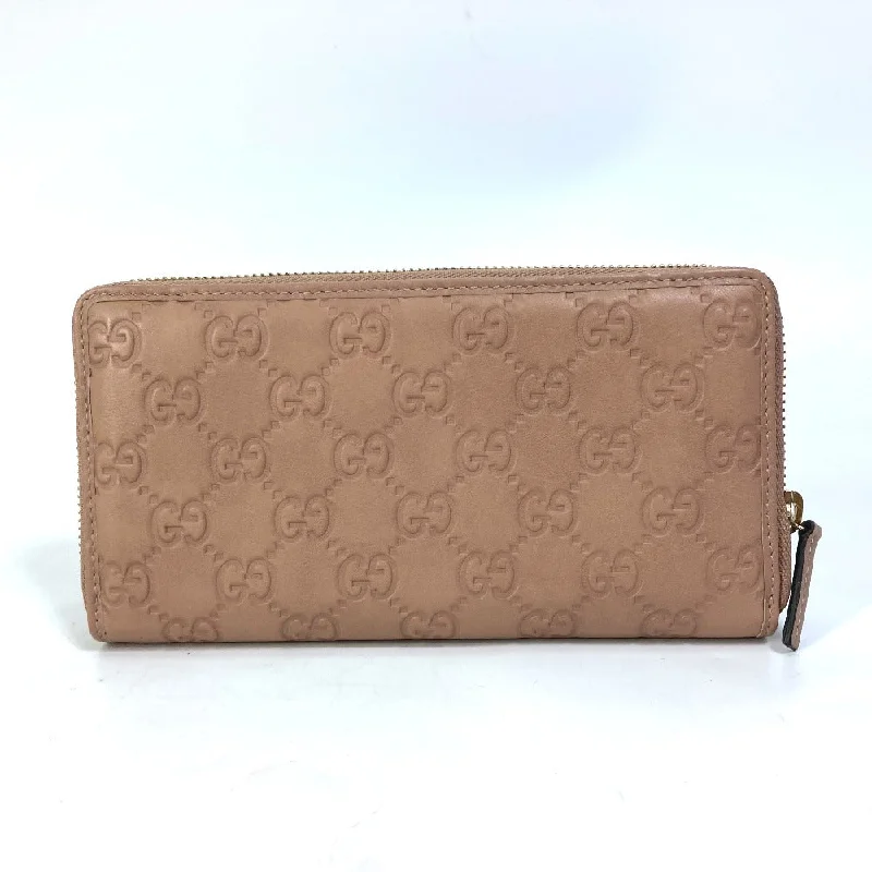 Ladies Gucci handbags with a detachable coin purse insideGUCCI Long Wallet Purse 257003 leather pink MAYFAI Ribbon Guccissima Ribbon Women Used