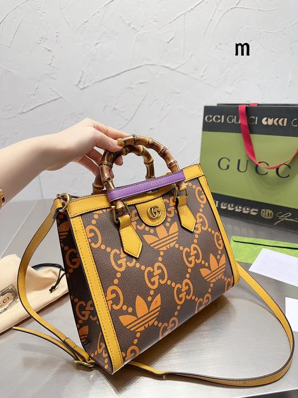 Women Gucci crossbody bags with a woven leather strapWF - Gucci Bags - 11926