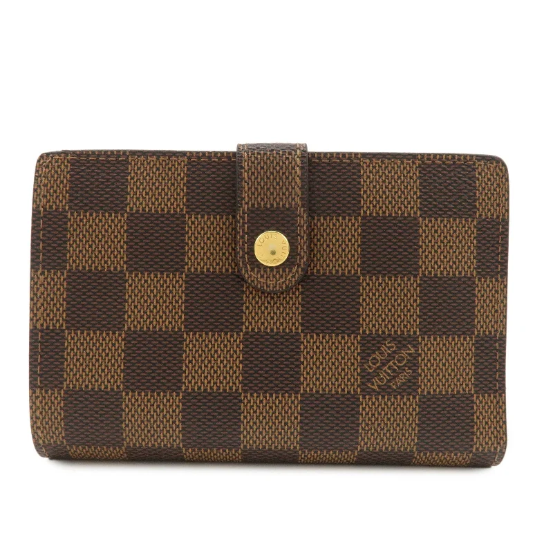 Louis Vuitton Alma bags with a leather - wrapped handle for a luxurious feelLouis Vuitton Damier Portefeuille Viennois Wallet N61674