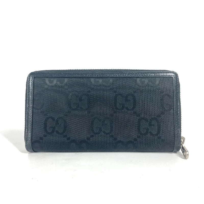 Gucci handbags for women with a beaded trimGUCCI Long Wallet Purse 625576 Nylon / leather black logo Off The Grid mens Used