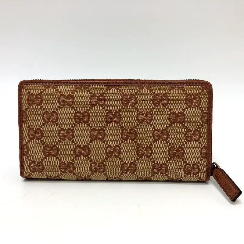 Women Gucci crossbody bags with a woven leather strapGUCCI Long Wallet Purse 547791 GG canvas / leather beige GG New York Yankees collaboration NY Women Used