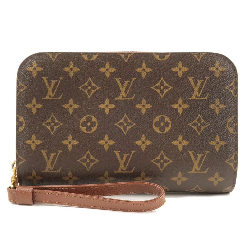 Louis Vuitton backpacks with a hidden back pocket for securityLouis Vuitton Monogram Orsay Clutch Bag Pouch M51790