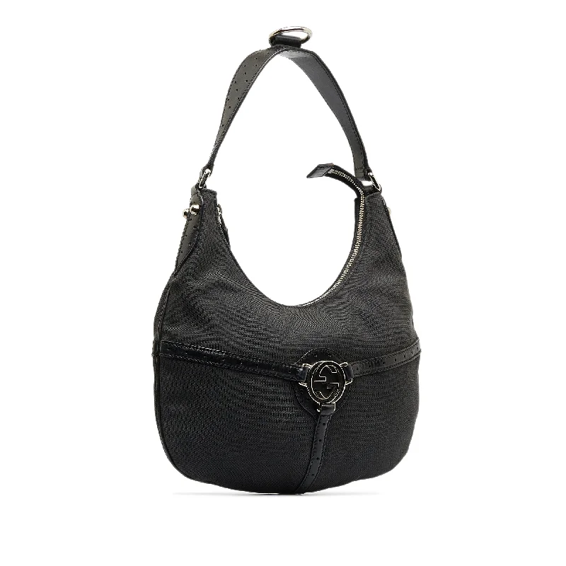 Ladies Gucci shoulder bags with a magnetic - closure flapGUCCI Reins Hobo Hobo Bag