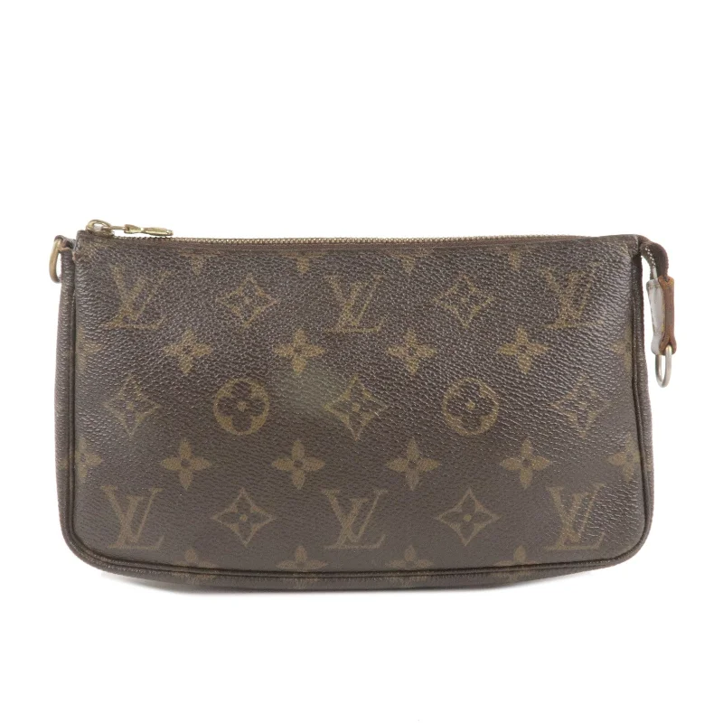 Louis Vuitton Alma bags featuring the signature top - handle designLouis Vuitton Monogram Pochette Accessoires Pouch M51980