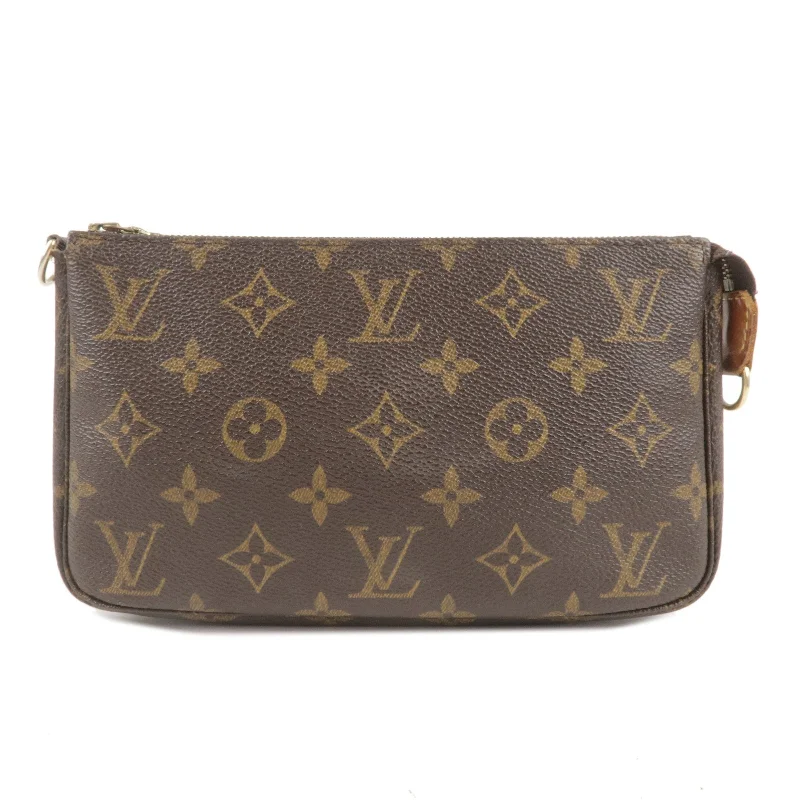 Louis Vuitton Capucines bags with smooth calfskin leather for luxuryLouis Vuitton Monogram Pochette Accessoires Pouch M51980