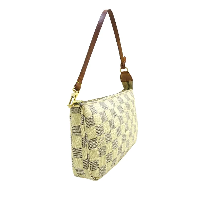 Louis Vuitton tote bags with a spacious interior and multiple pocketsLouis Vuitton Damier Azur Pochette Accessoires 34696)