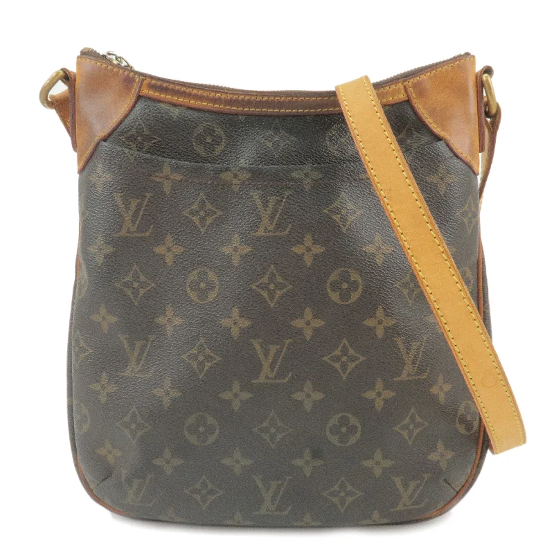 Louis Vuitton Alma bags with a leather - wrapped handle for a luxurious feelLouis Vuitton Monogram Odeon PM Shoulder Bag M56390