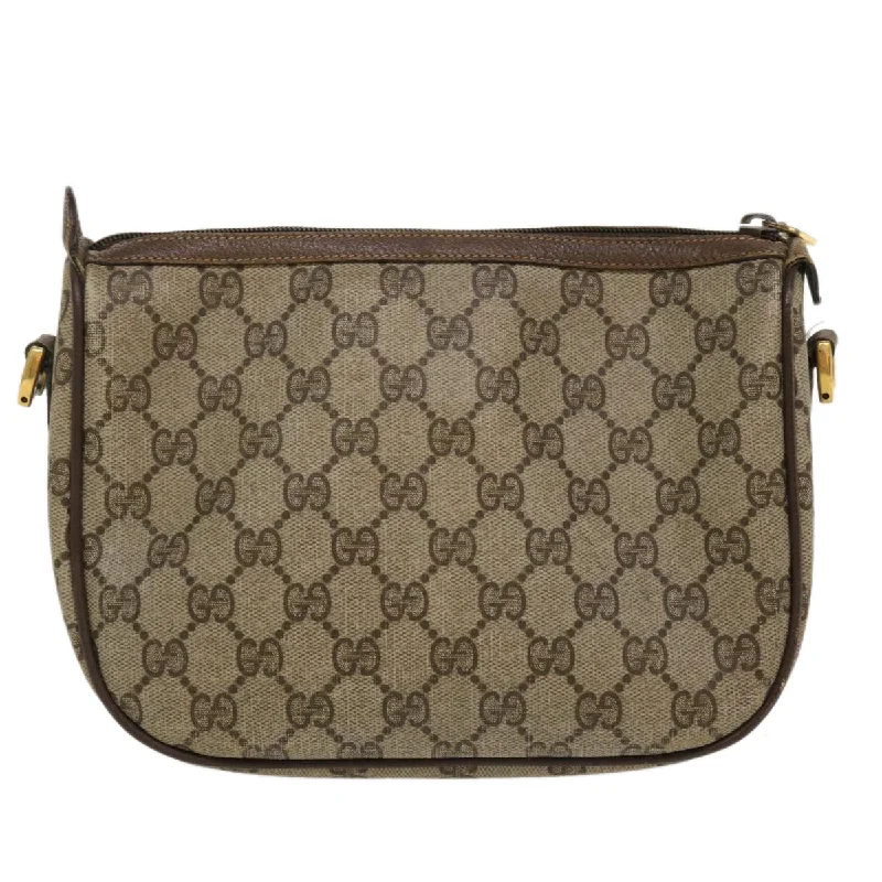 Gucci Marmont bags for women with a snakeskin - effect panelGUCCI Web Sherry Line Shoulder Bag PVC Leather Beige Green Red  36081