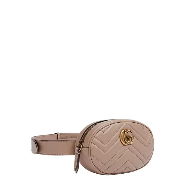 Women Gucci crossbody bags with a keychain holderGucci GG Marmont Belt Bag