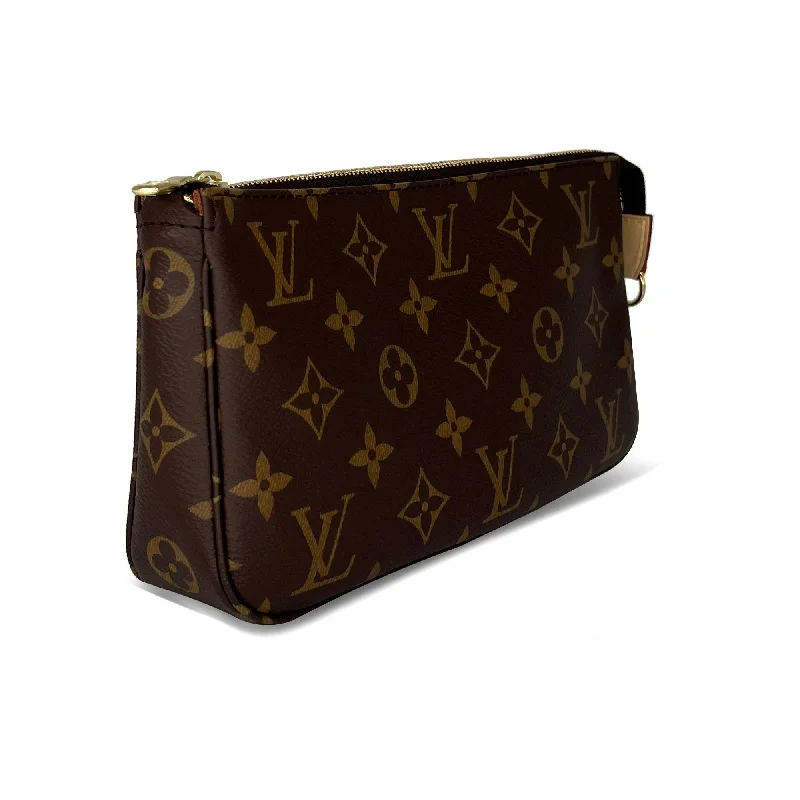 Louis Vuitton crossbody bags with adjustable shoulder straps for comfortLouis Vuitton Monogram pochette accessories