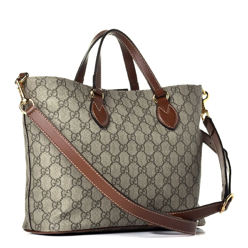 Gucci handbags for women with a back - zip pocketGUCCI GG CONVERTIBLE SMALL TOTE BAG