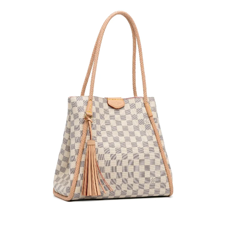 Louis Vuitton tote bags with a water - resistant coating for outdoor useLouis Vuitton Damier Azur Propriano (dq7cHj)