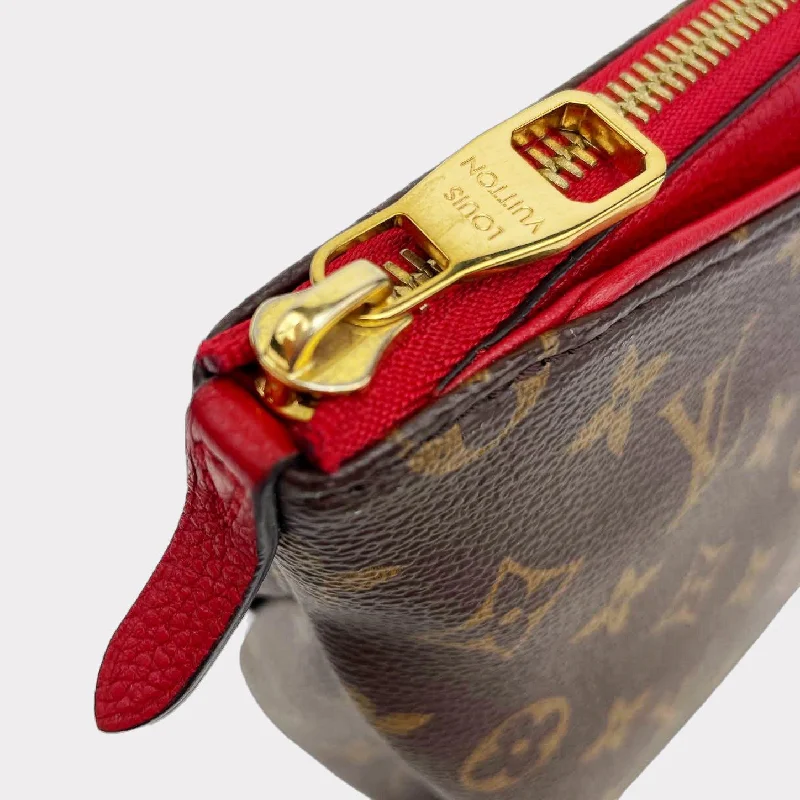 Louis Vuitton bags with a front - flap pocket for quick - access itemsLOUIS VUITTON Monogram Pallas Beauty Case