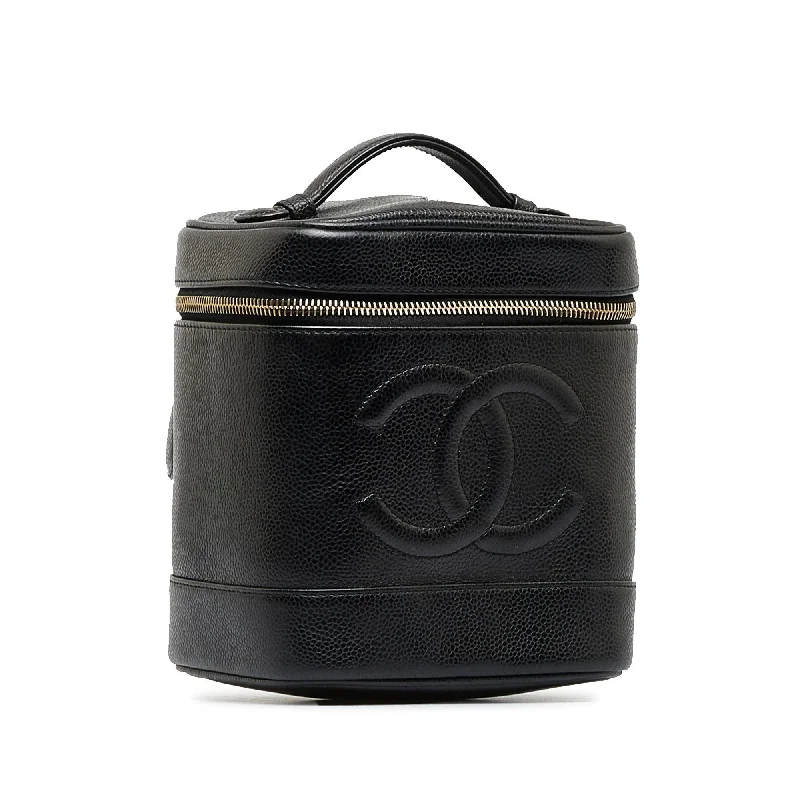 Chanel Luxury Handbag for High - End EventsChanel CC Caviar Vanity Bag (AJmYeq)