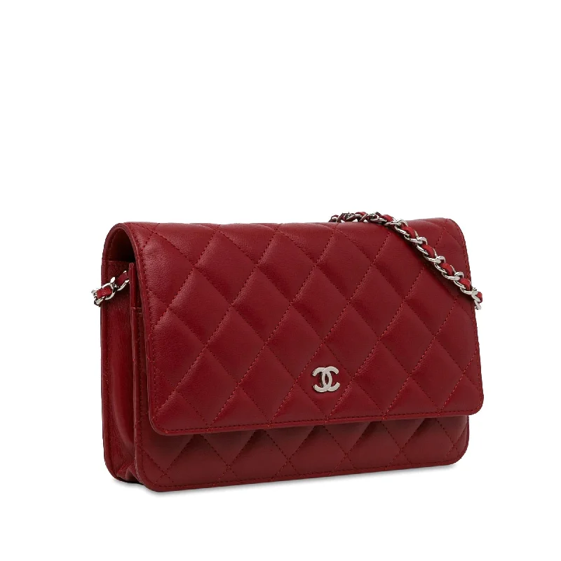 Chanel Vintage Inspired Handbag for Retro LoversChanel CC Lambskin Wallet on Chain (nOOcvI)