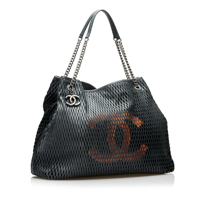 Chanel New Arrival Handbag with Gold HardwareChanel CC Perforated Leather Tote Bag (gDassU)