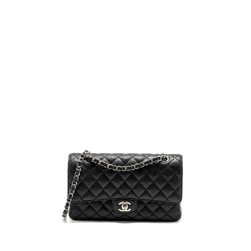 Chanel Luxury Handbag for High - End EventsChanel Medium Classic Double Flap Bag Caviar Black SHW