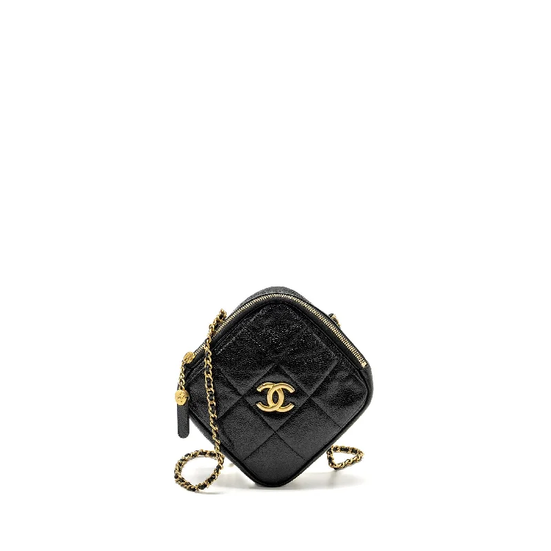 Chanel Medium Tote Bag for Office LadiesChanel Quilted shape chain bag caviar black GHW