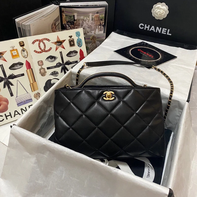 Chanel Black Handbag for Business MeetingsWF - Chanel Bags - 1542