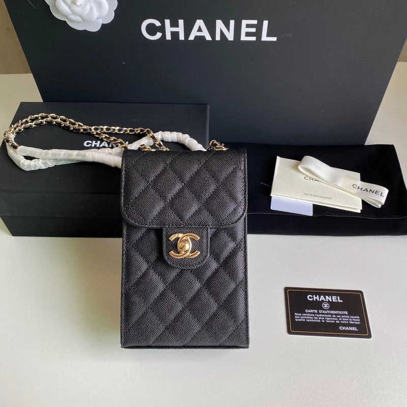 Chanel Black Handbag for Business MeetingsWF - Chanel Bags - 1555