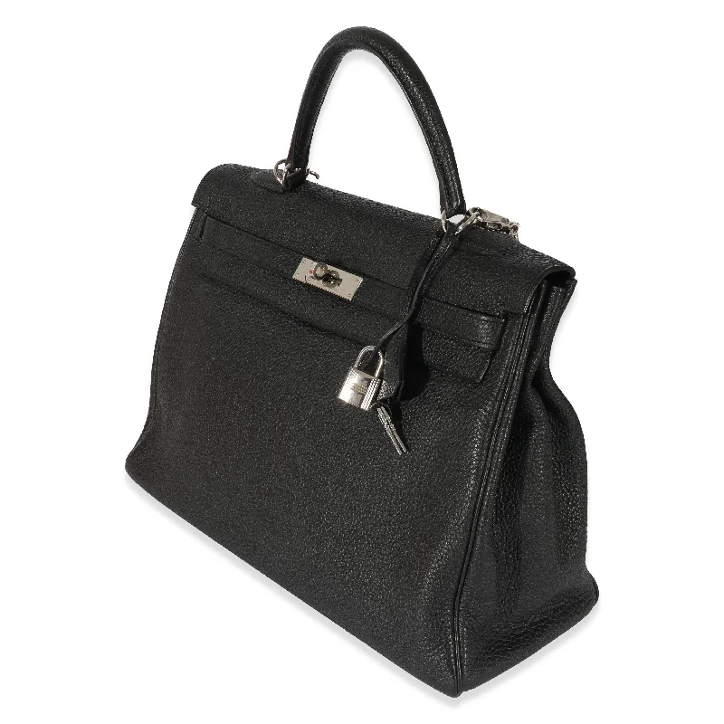 Hermes Black Togo Retourne Kelly 35