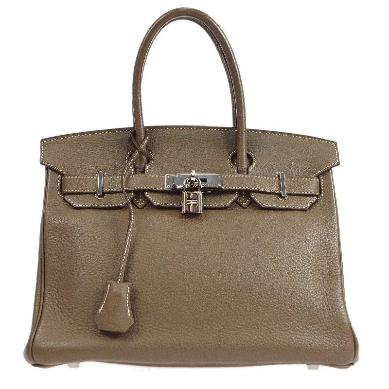 HERMES 2007 BIRKIN 30 Etoupe Clemence