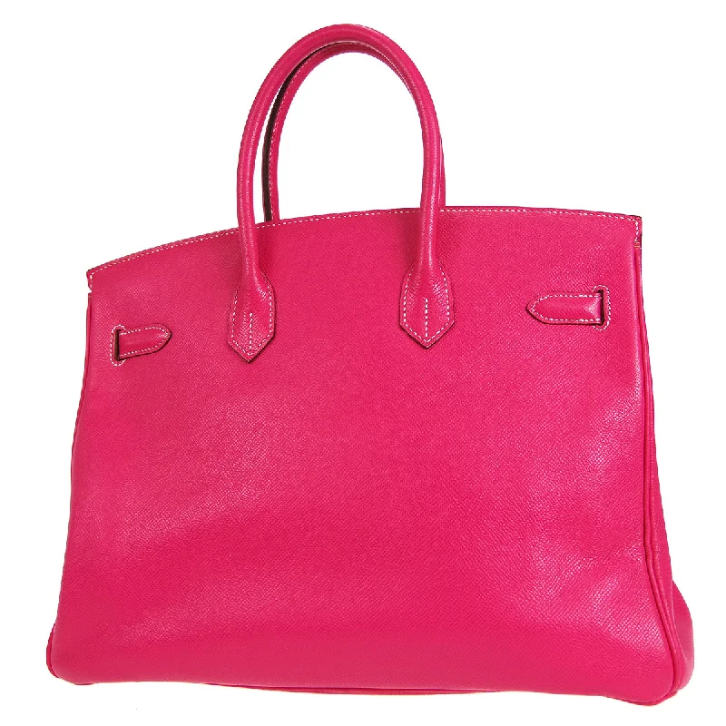 HERMES 2011 BIRKIN 35 Rose Tyrien Epsom