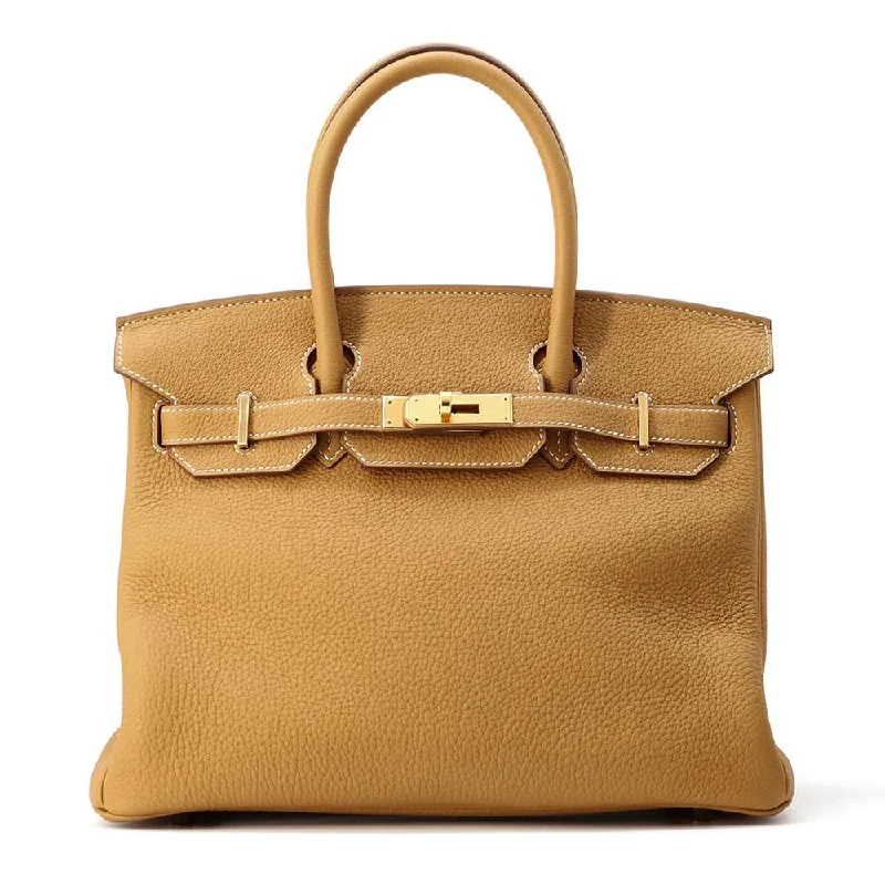 HERMES Birkin Natural Sable Togo Leather Size 30