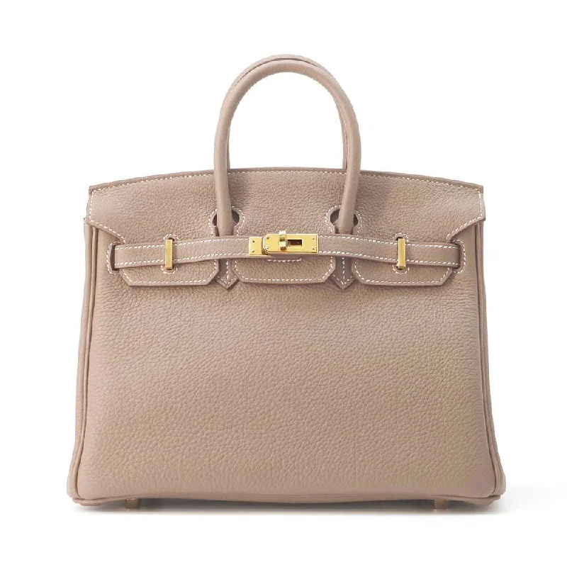 HERMES Birkin Etoupe Togo Leather Size 25