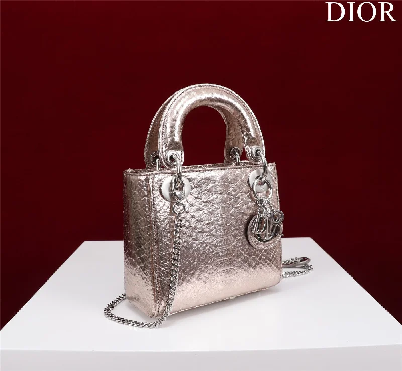 Christian Dior bags with a quilted pattern and gold - toned hardwareChristian Dior - Luxury Bags  202