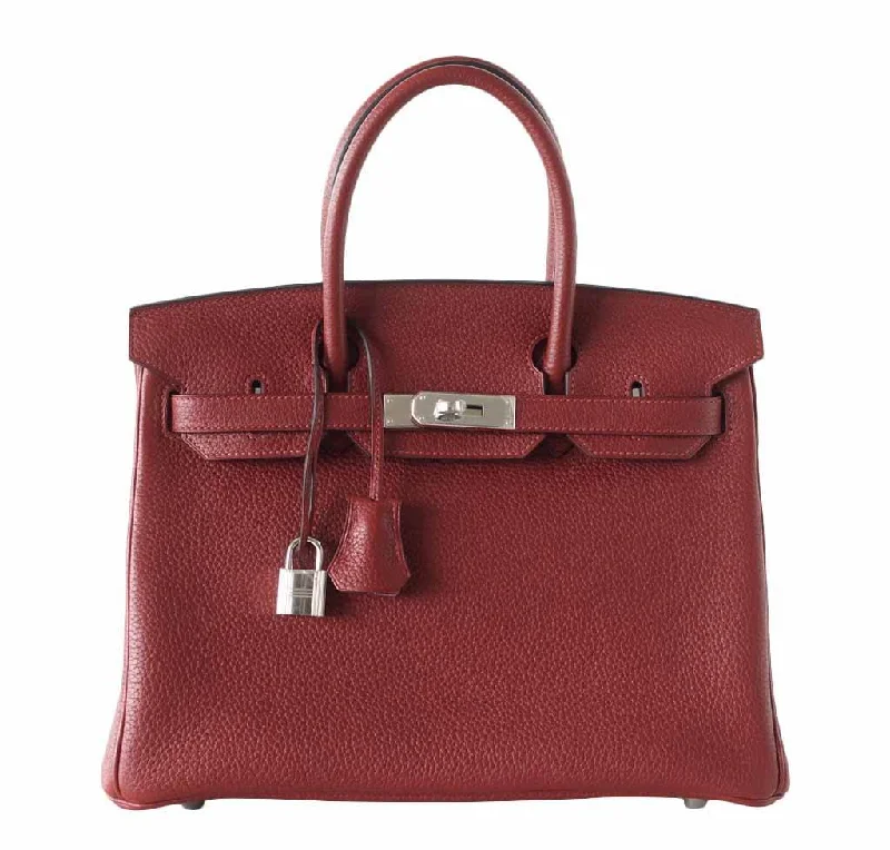 Hermès Birkin 30 Rouge H Togo Bag