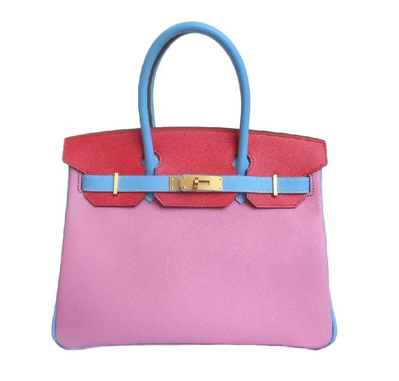 Hermès Birkin Special Order Bag 30 Tri-Color Epsom