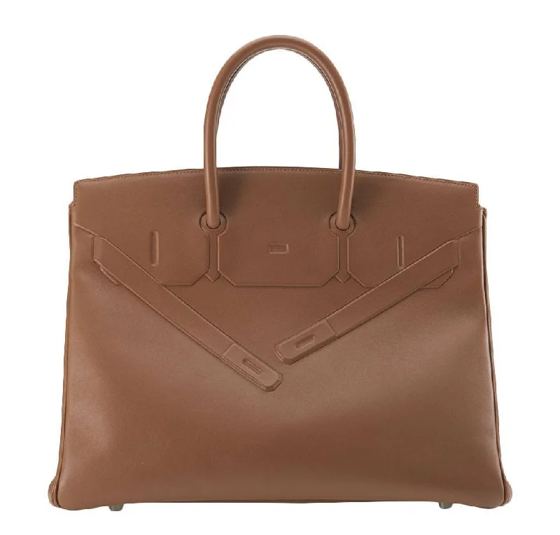 Hermès Birkin 35 Alezan Shadow Bag - Limited Edition