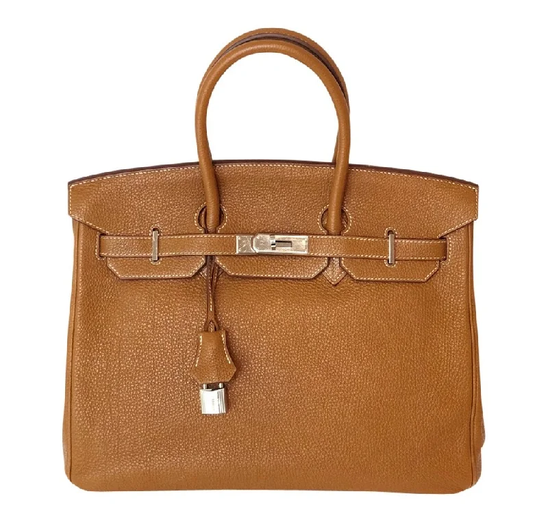 Hermès Birkin 35 Bag Gold Togo PHW