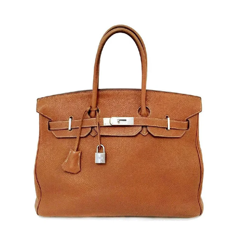 Hermès Birkin 35 Gold Bag PHW