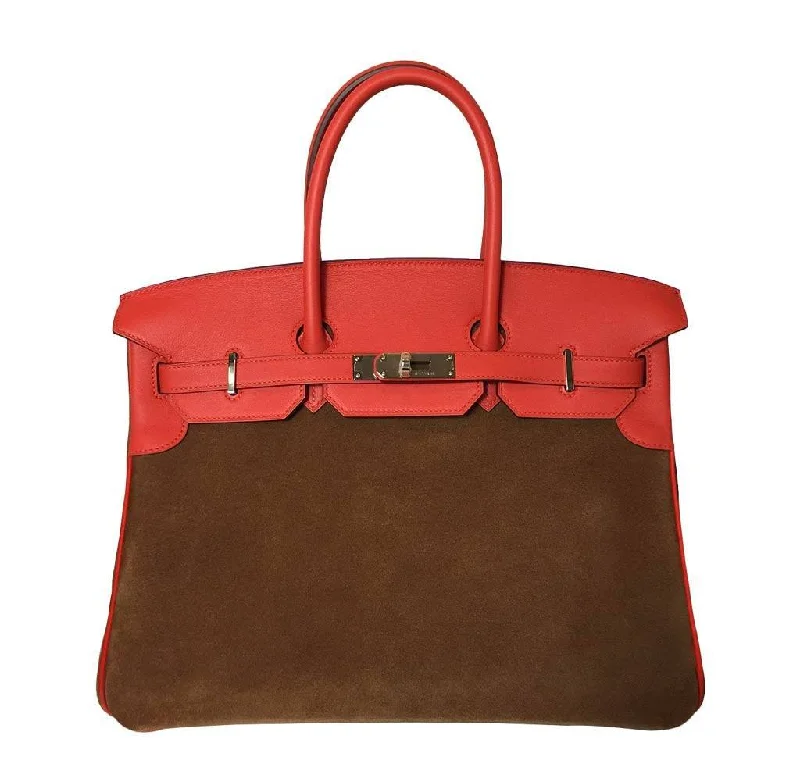 Hermès Birkin 35 Grizzly Bag Suede - Limited Editon