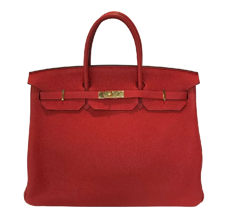 Hermès Birkin 40 Geranium Togo Bag