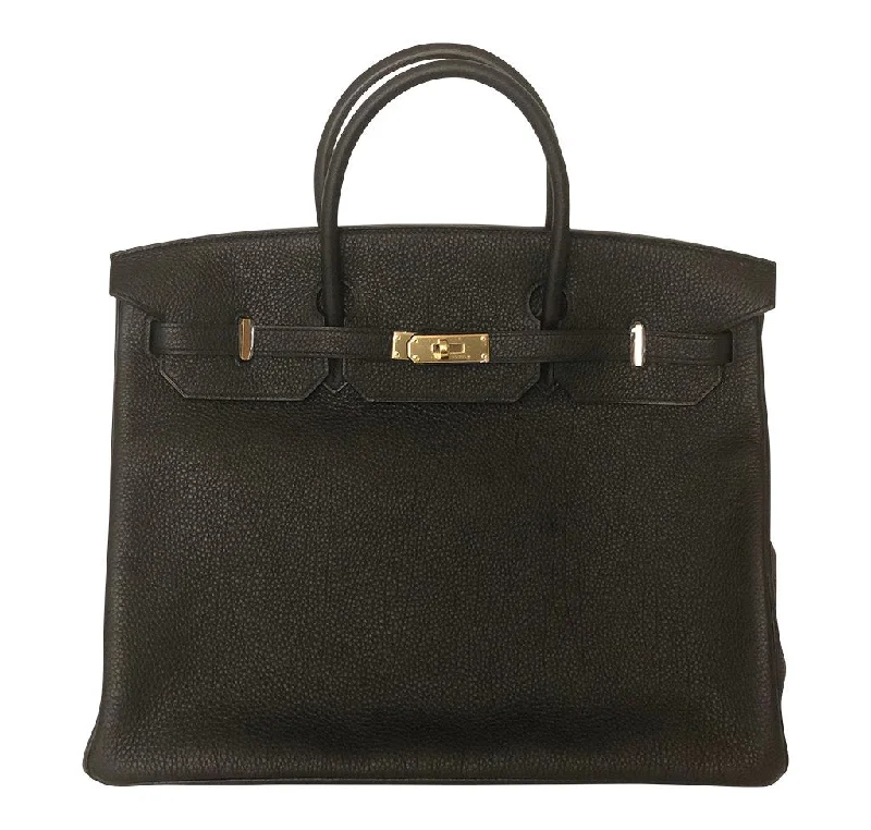 Hermès Birkin 40 Noir Togo GHW Bag