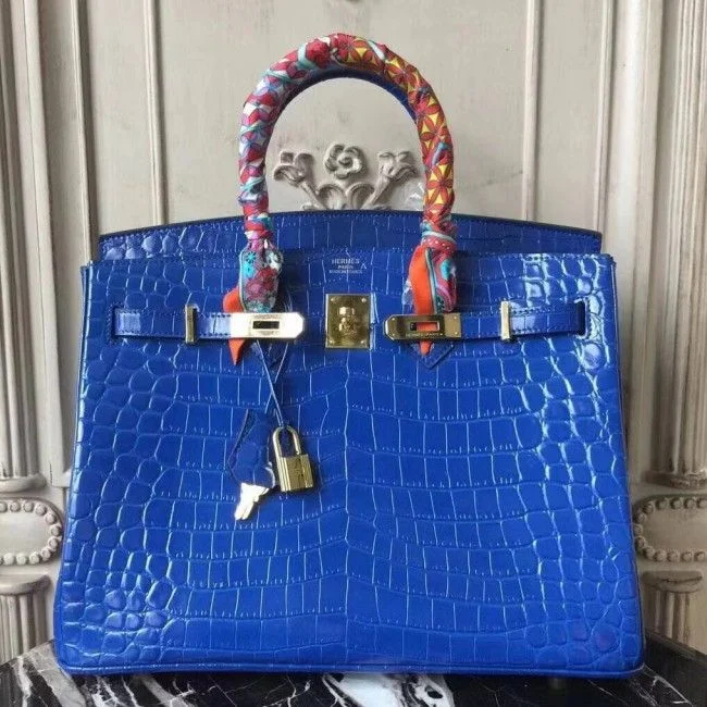 Hermes Birkin Crocodile Leather