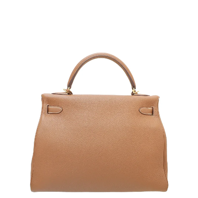 Hermes Gold Retourne Kelly 32 Bag