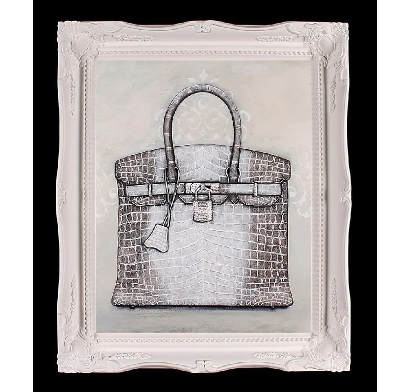 Medium Limited Edition Hermès Himalayan Birkin Giclée