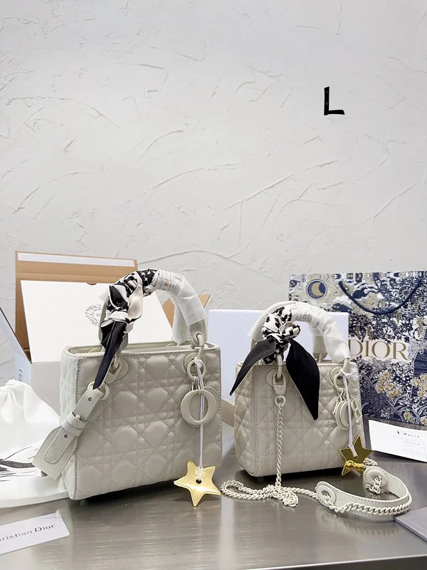 Christian Dior bags with a quilted pattern and gold - toned hardwareWF - Dior Bags - 047