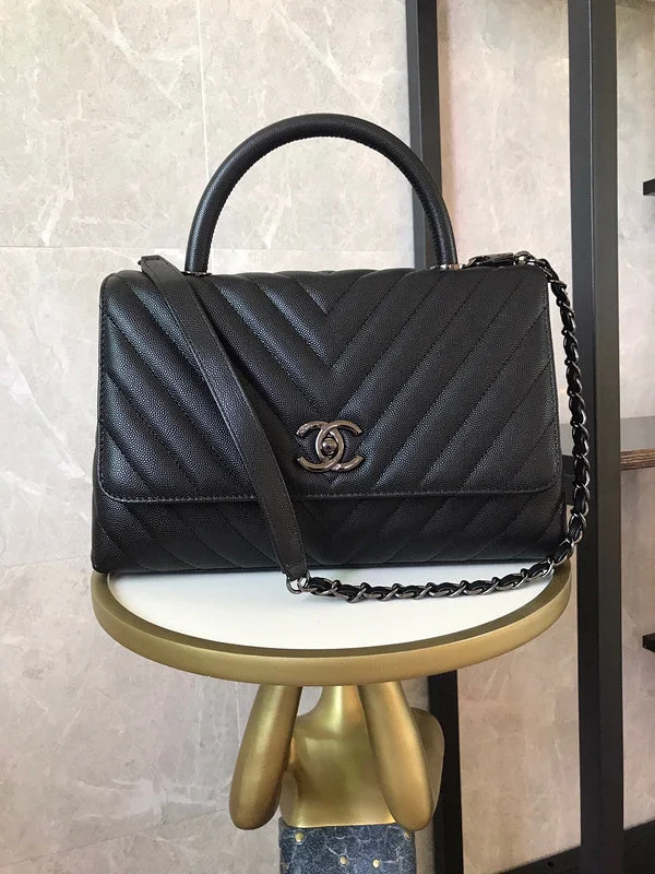 Chanel Black Handbag for Business MeetingsWF - Chanel Bags - 3695